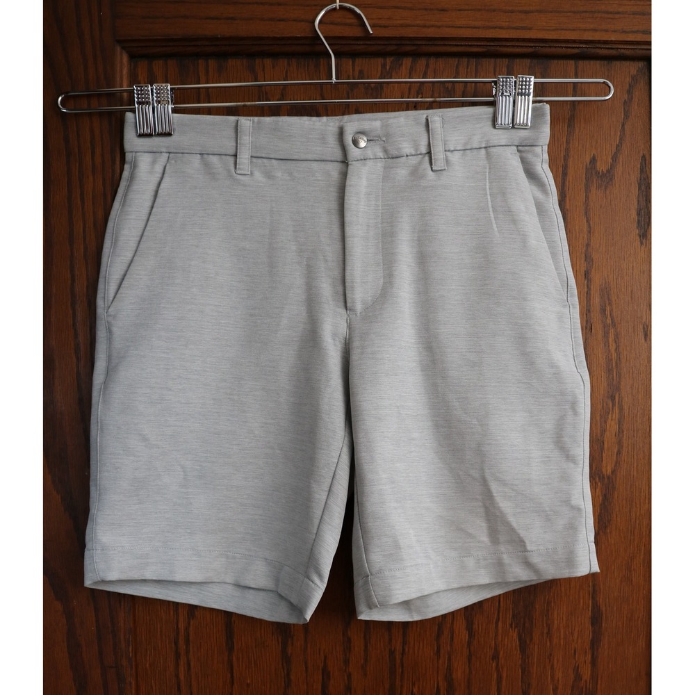 CALLAWAY OptiDri Golf Shorts Mens 30 Gray Heathered Stretch Performance Sport